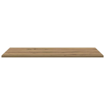 Bookshelf Board 4 pcs Brown 80 x 40 x 1.5 cm Engineered Wood