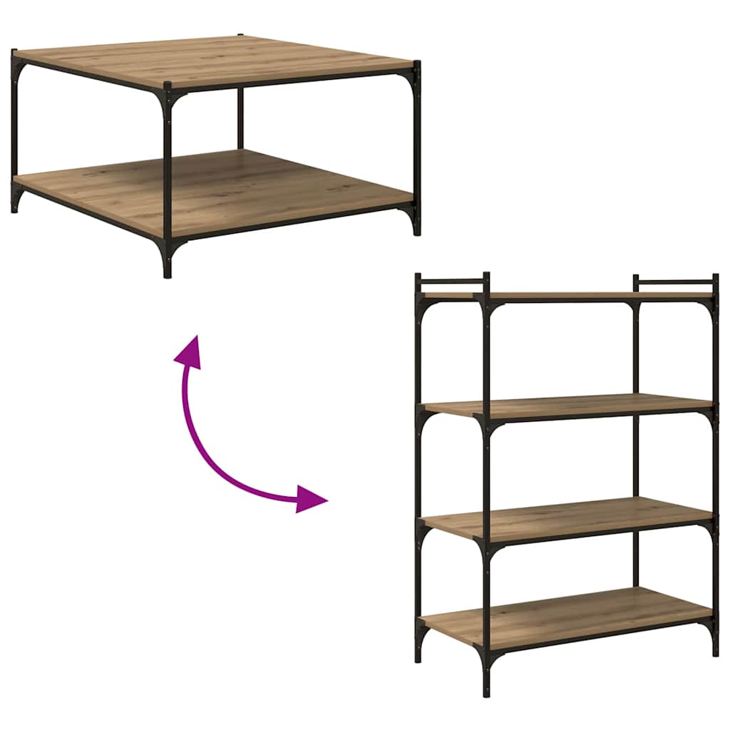 Bookshelf Board 4 pcs Brown 80 x 40 x 1.5 cm Engineered Wood