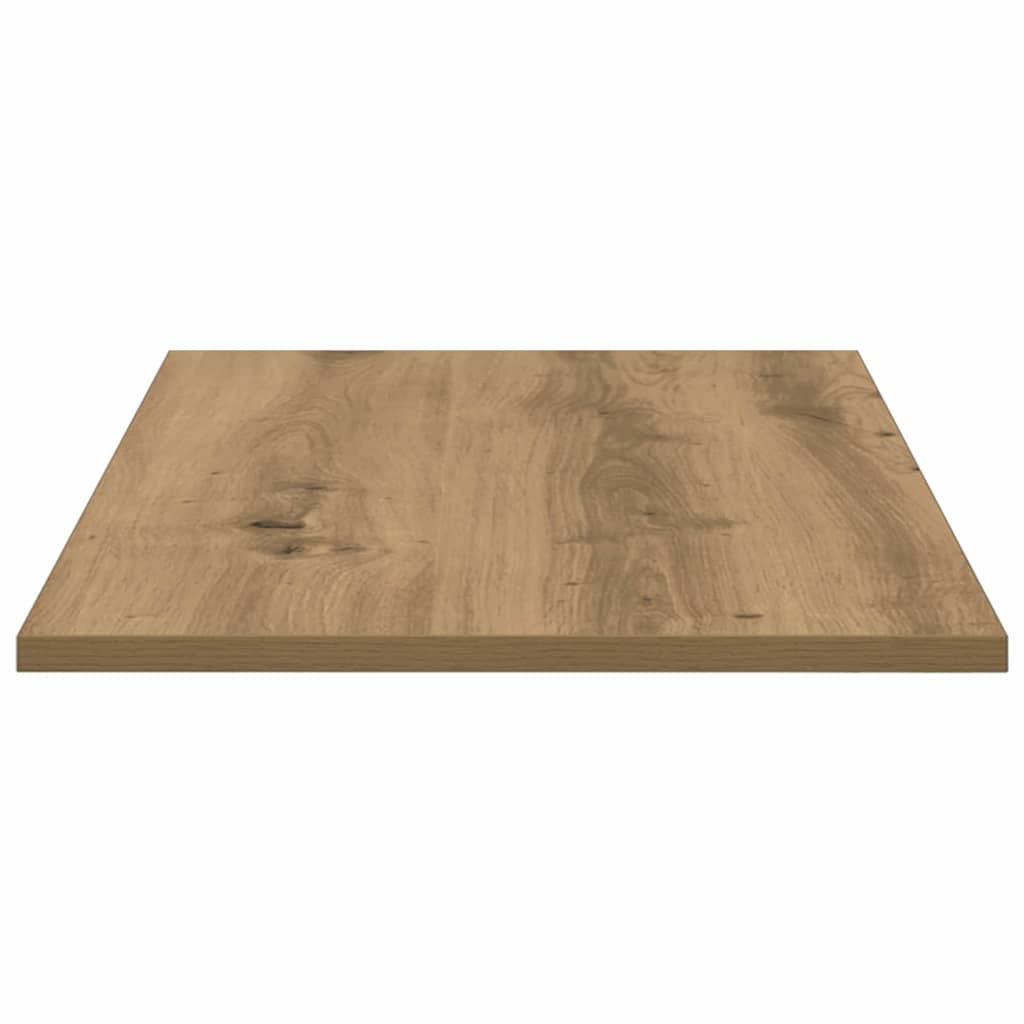 Bookshelf Board 4 pcs Brown 80 x 40 x 1.5 cm Engineered Wood