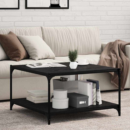 Bookshelf Board 4 pcs Black 80 x 40 x 1.5 cm Engineered Wood