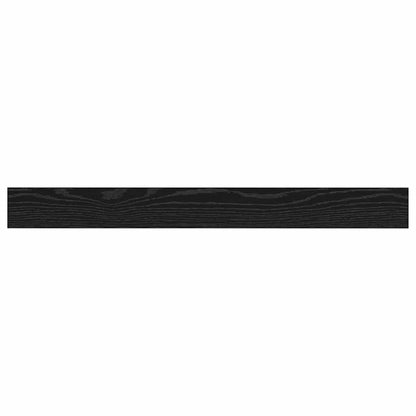 Bookshelf Board 4 pcs Black 100 x 10 x 1.5 cm Engineered Wood