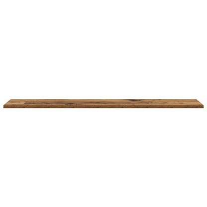 Bookshelf Board 4 pcs Brown 100 x 20 x 1.5 cm Engineered Wood