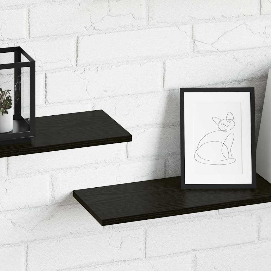 Bookshelf Board 3-Tier 4 pcs 100 x 20 x 1.5 cm Engineered Wood
