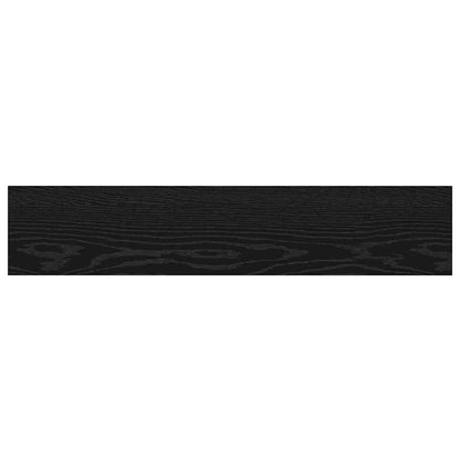 Bookshelf Board 4 pcs Black 100 x 20 x 1.5 cm Engineered Wood