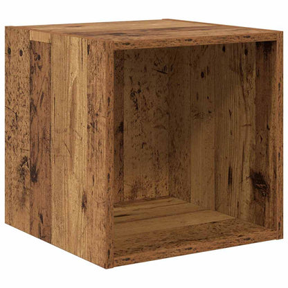 Wall Cabinet Old Wood 37 x 37 x 37 cm Engineered Wood