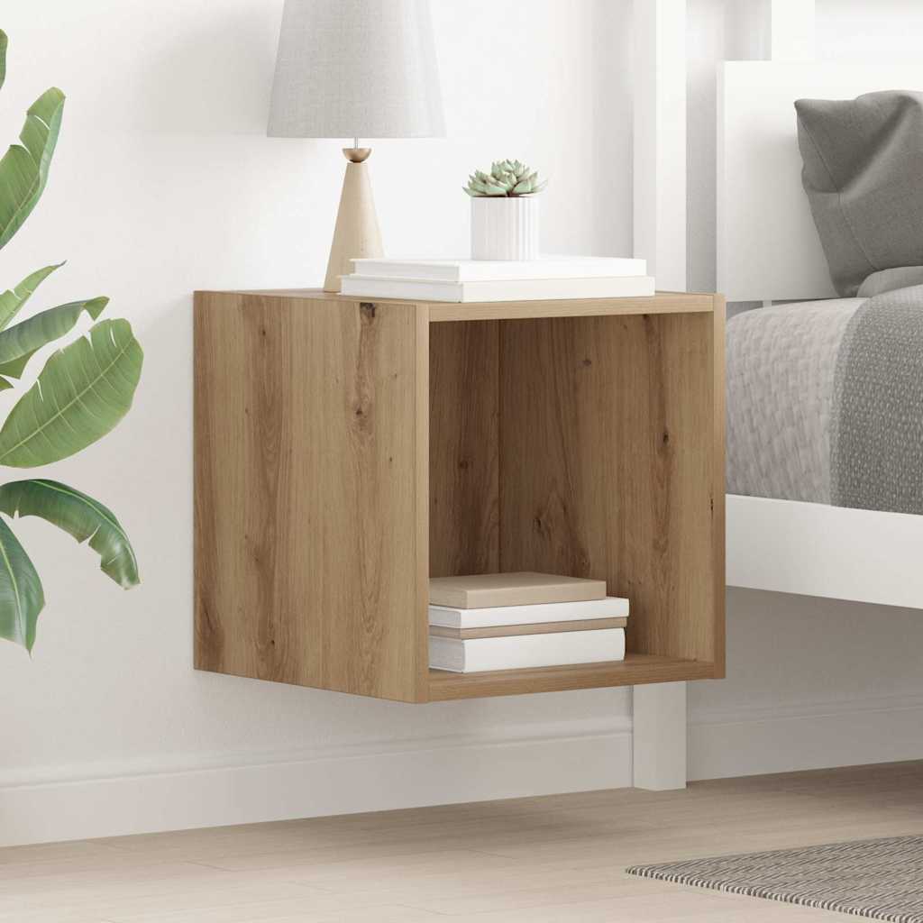 Wall Cabinet Artisan Oak 37 x 37 x 37 cm Engineered Wood
