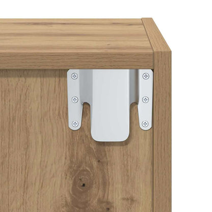 TV Cabinet Set Artisan Oak 37 x 37 x 72 cm Engineered Wood
