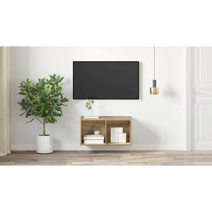 TV Cabinet Set Artisan Oak 37 x 37 x 72 cm Engineered Wood