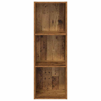 TV Cabinet Set Old Wood 37 x 37 x 107 cm Engineered Wood