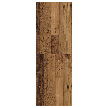 TV Cabinet Set Old Wood 37 x 37 x 107 cm Engineered Wood