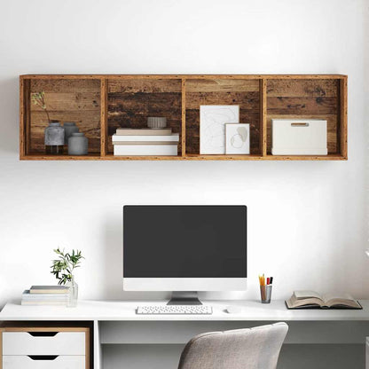 TV Cabinet Set Old Wood 37 x 37 x 142.5 cm Engineered Wood