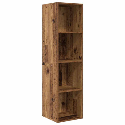 TV Cabinet Set Old Wood 37 x 37 x 142.5 cm Engineered Wood