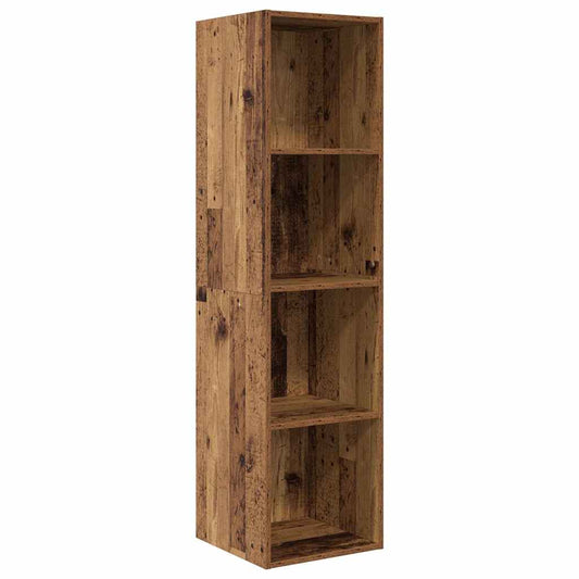 TV Cabinet Set Old Wood 37 x 37 x 142.5 cm Engineered Wood