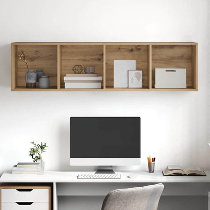 TV Cabinet Set Artisan Oak 37 x 37 x 142.5 cm Engineered Wood