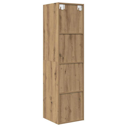 TV Cabinet Set Artisan Oak 37 x 37 x 142.5 cm Engineered Wood