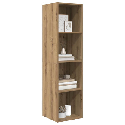 TV Cabinet Set Artisan Oak 37 x 37 x 142.5 cm Engineered Wood