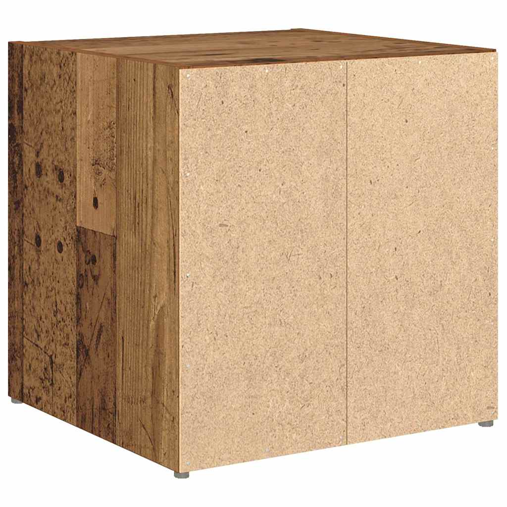 TV Cabinet Set 2 pcs Old Wood 37 x 35 x 37.5 cm Engineered Wood