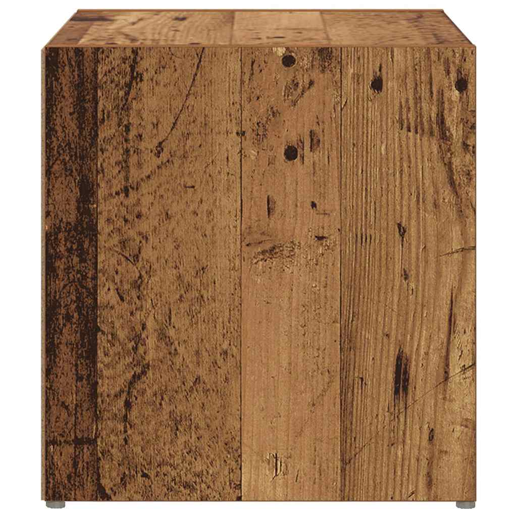 TV Cabinet Set 2 pcs Old Wood 37 x 35 x 37.5 cm Engineered Wood