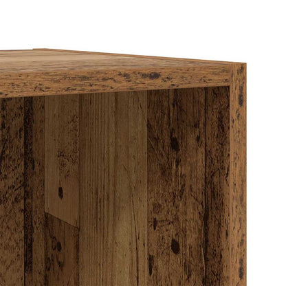 TV Cabinet Set 4 pcs Old Wood 37 x 35 x 37.5 cm Engineered Wood