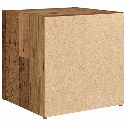 TV Cabinet Set 4 pcs Old Wood 37 x 35 x 37.5 cm Engineered Wood