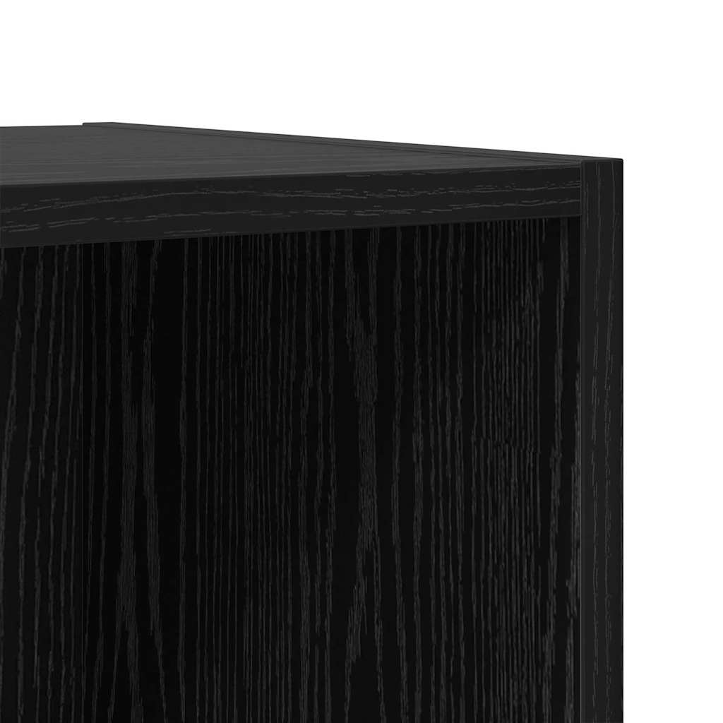 TV Cabinet Set 2 pcs Black 37 x 35 x 37.5 cm Engineered Wood