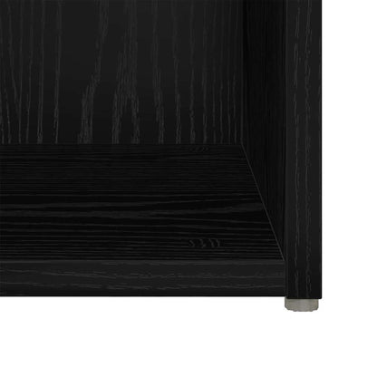 TV Cabinet Set 2 pcs Black 37 x 35 x 37.5 cm Engineered Wood