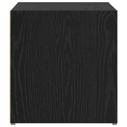 TV Cabinet Set 2 pcs 37 x 35 x 37.5 cm Black Engineered Wood