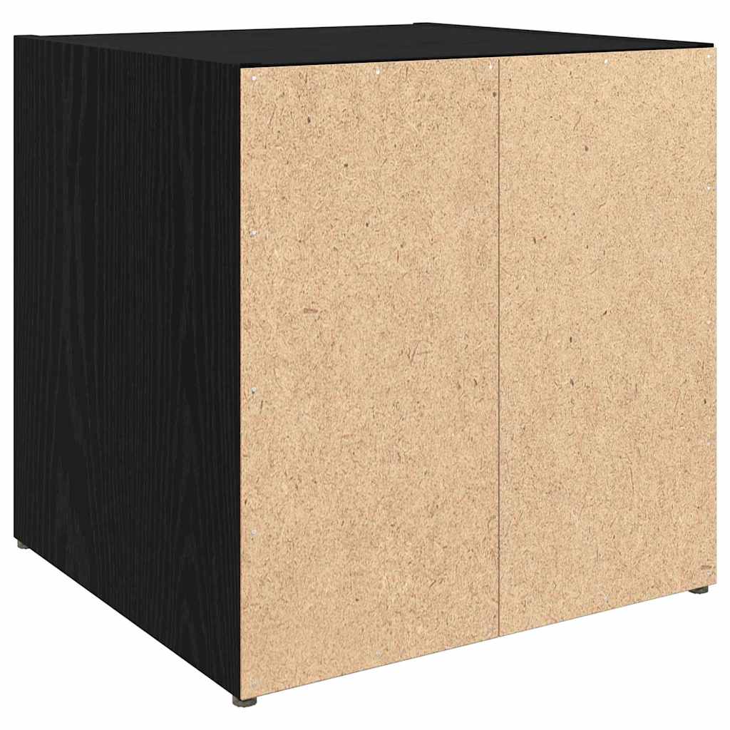 TV Cabinet Set 4 pcs Black 37 x 35 x 37.5 cm Engineered Wood