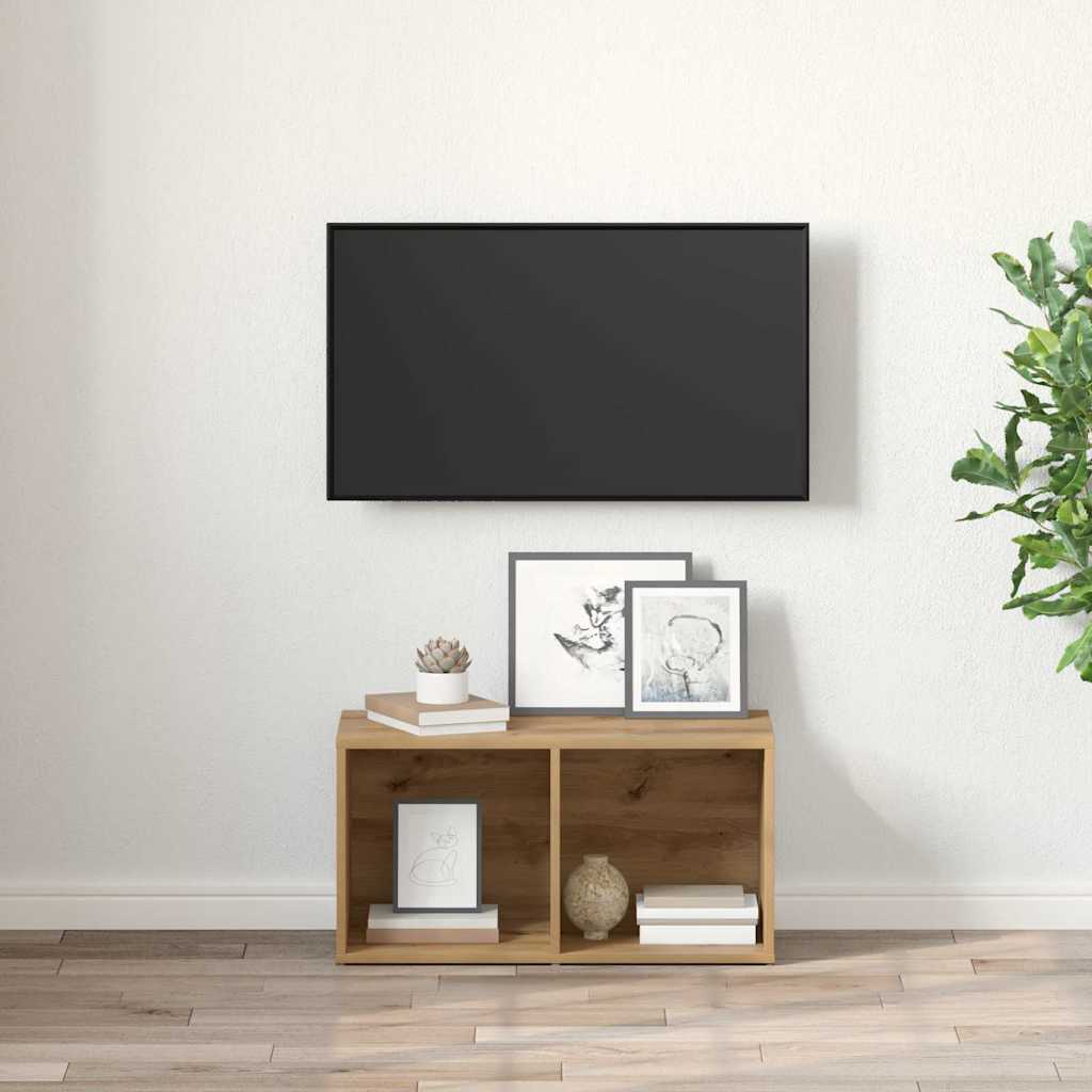 TV Cabinet Set Brown 72 x 35 x 37 cm Engineered Wood