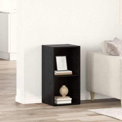 TV Cabinet Set 72 x 35 x 37 cm Black Engineered Wood