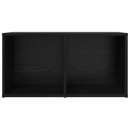 TV Cabinet Set Black 72 x 35 x 37 cm Engineered Wood