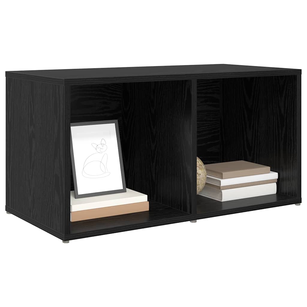 TV Cabinet Set Black 72 x 35 x 37 cm Engineered Wood