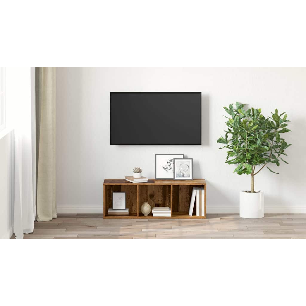 TV Cabinet Set Brown 72 x 35 x 37 cm Engineered Wood