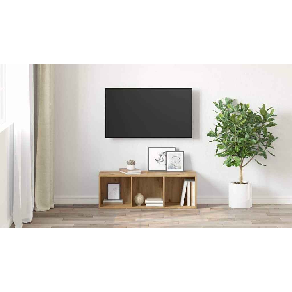 TV Cabinet Set Brown 72 x 35 x 37 cm Engineered Wood