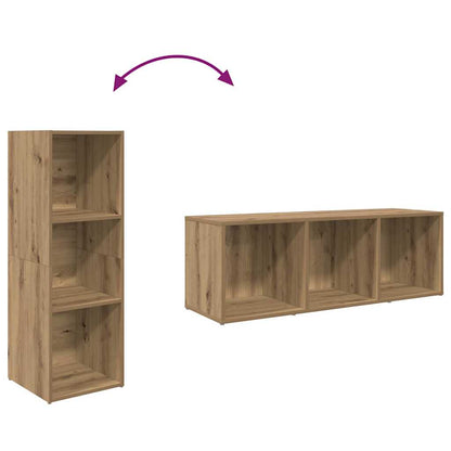 TV Cabinet Set Brown 72 x 35 x 37 cm Engineered Wood