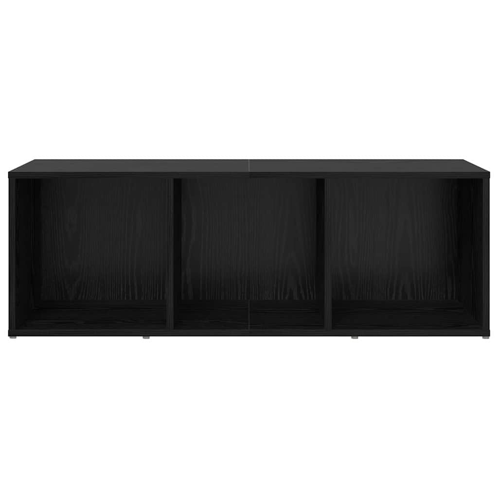 TV Cabinet Set Black 72 x 35 x 37 cm Engineered Wood