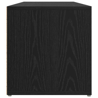TV Cabinet Set Black 72 x 35 x 37 cm Engineered Wood