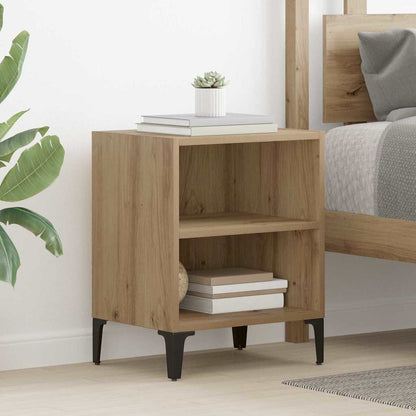 Bedside Cabinet 2 pcs Artisan Oak 40 x 30 x 50 cm