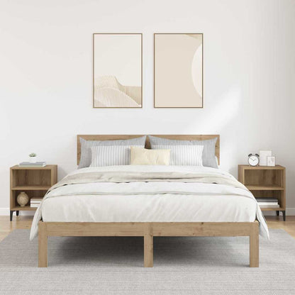 Bedside Cabinet 2 pcs Artisan Oak 40 x 30 x 50 cm