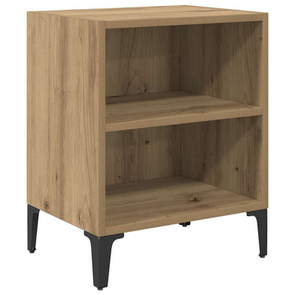 Bedside Cabinet 2 pcs Artisan Oak 40 x 30 x 50 cm