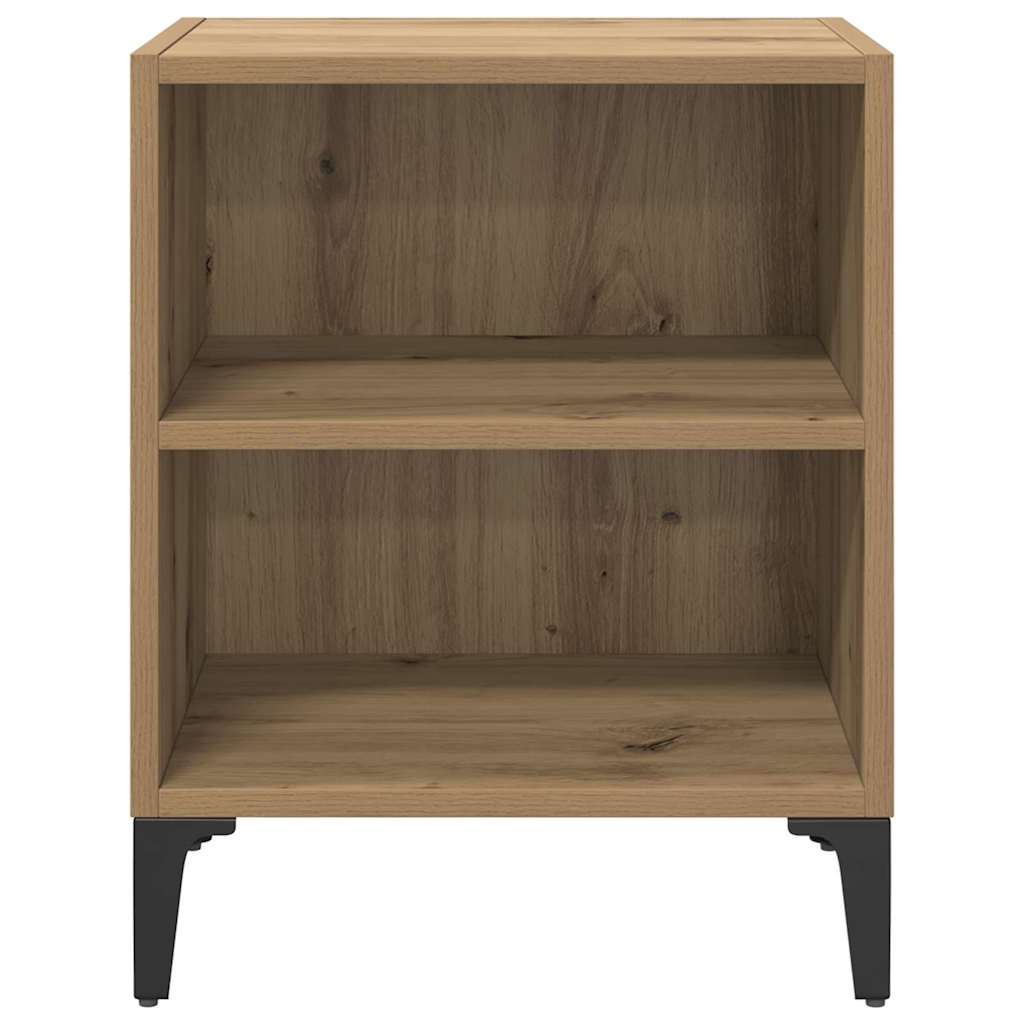 Bedside Cabinet 2 pcs Artisan Oak 40 x 30 x 50 cm