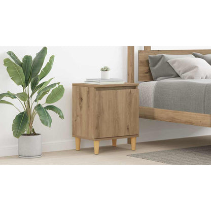 Bedside Cabinet Artisan Oak 40 x 30 x 50 cm Engineered Wood