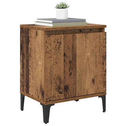Bedside Cabinet Old Wood 40 x 30 x 50 cm Engineered Wood