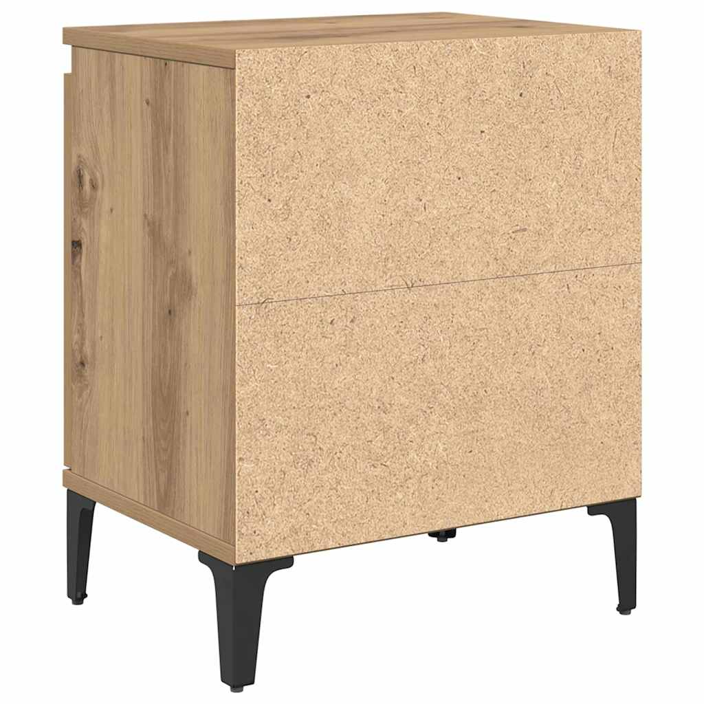 Bedside Cabinet Artisan Oak 40 x 30 x 50 cm Engineered Wood