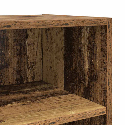 TV Cabinet Set Wall-mounted Brown Engineered Wood