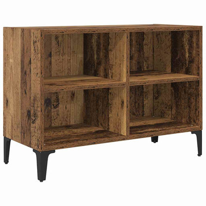 TV Cabinet Set Wall-mounted Brown Engineered Wood