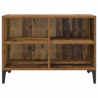 TV Cabinet Set Wall-mounted Brown Engineered Wood