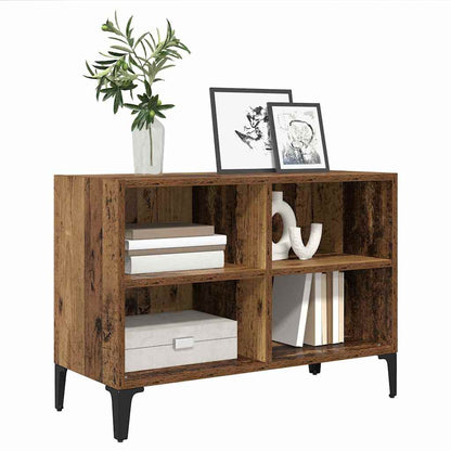 TV Cabinet Set Wall-mounted Brown Engineered Wood