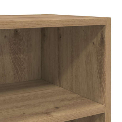 TV Cabinet Set Wall-mounted Brown Engineered Wood