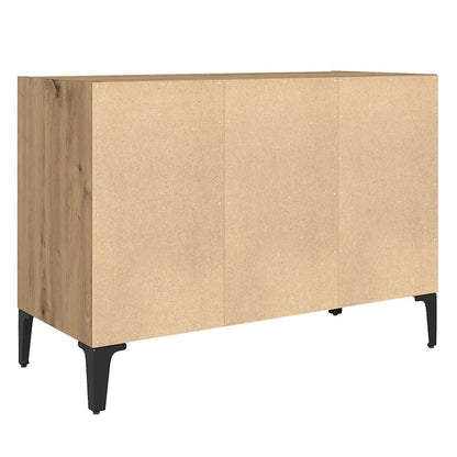 TV Cabinet Set Wall-mounted Brown Engineered Wood